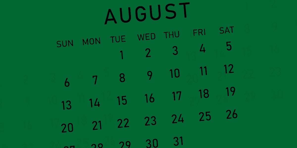august